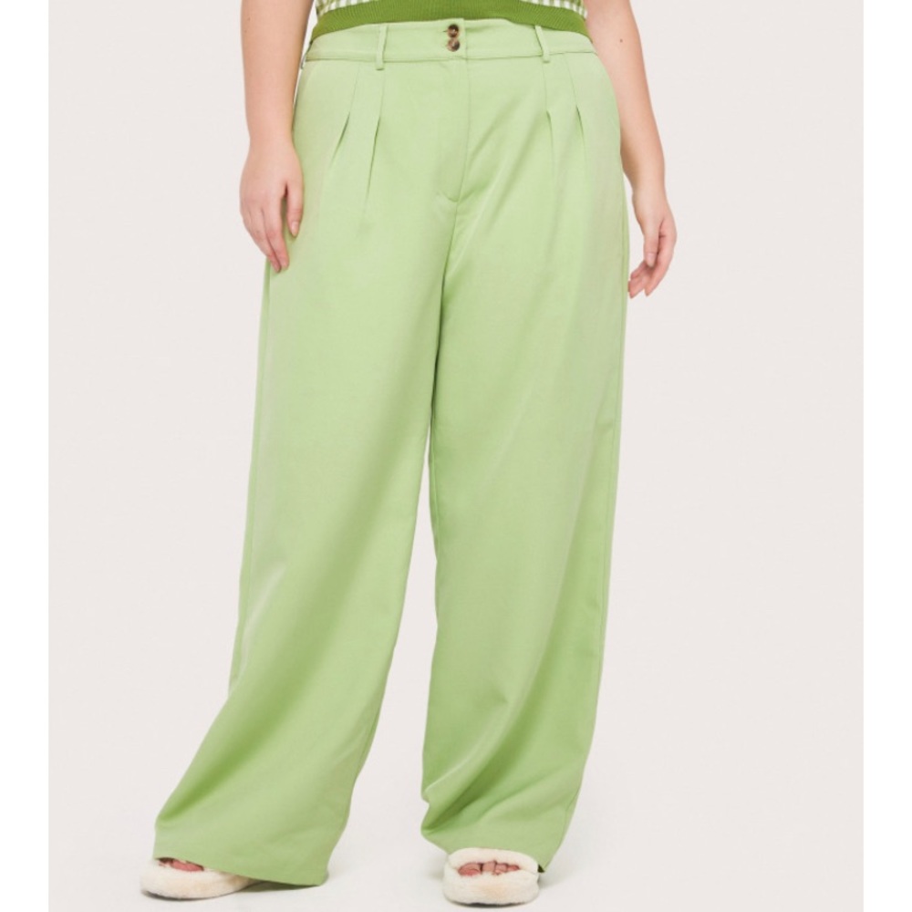 Green pants